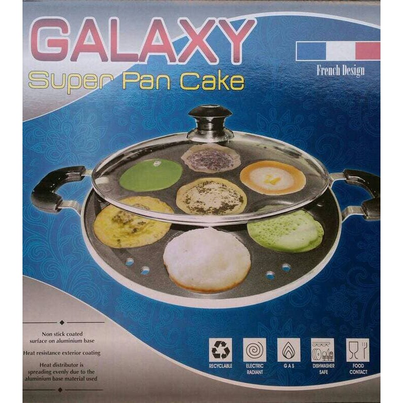 Cetakan Martabak Mini Galaxy Pan Cake APF1401