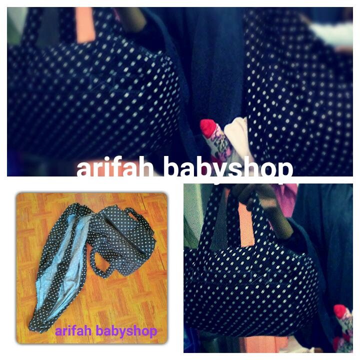 Set gendongan bayi samping dan tas bayi
