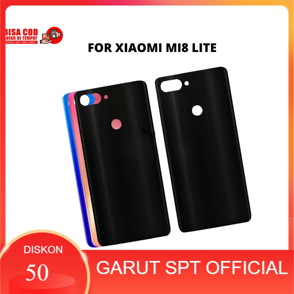 Backdoor / Tutup Belakang Xiaomi MI8 LITE Original