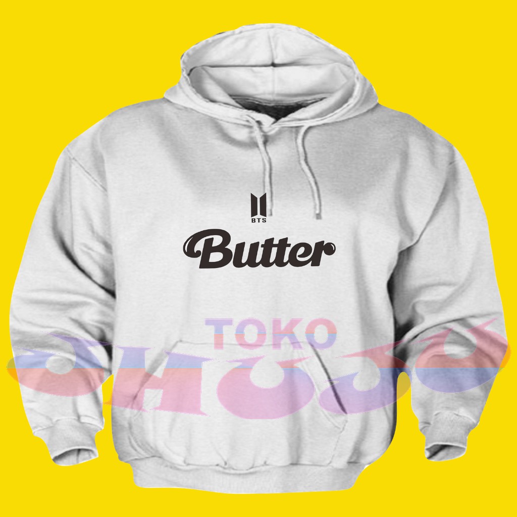 Jaket Hoodie Jumper BTS new single BUTTER // Hoodie BTS jungkook style