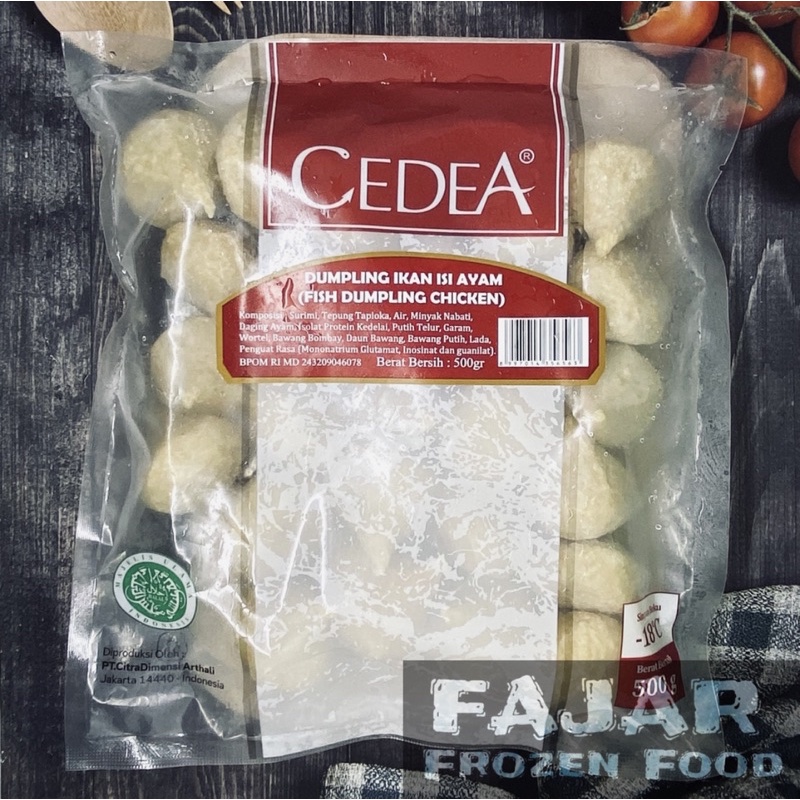 

Cedea Dumpling Isi Ayam (Chicken Dumpling) 500gr