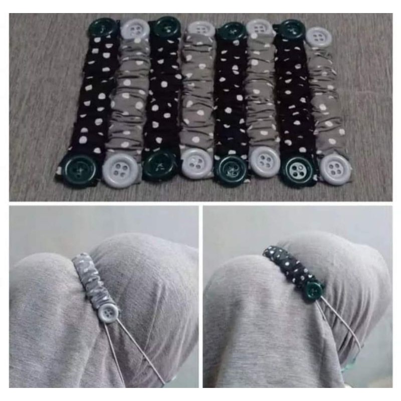 KONEKTOR MASKER TALI SERUT / KONEKTOR MASKER KANCING SERUT KARET