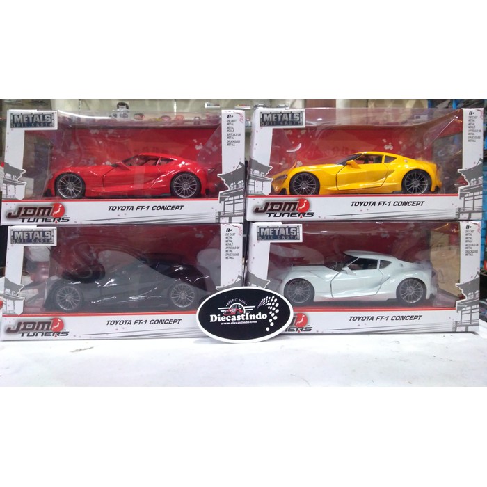 Jada JDM Turners Toyota FT1 Concept Skala 124  Putih