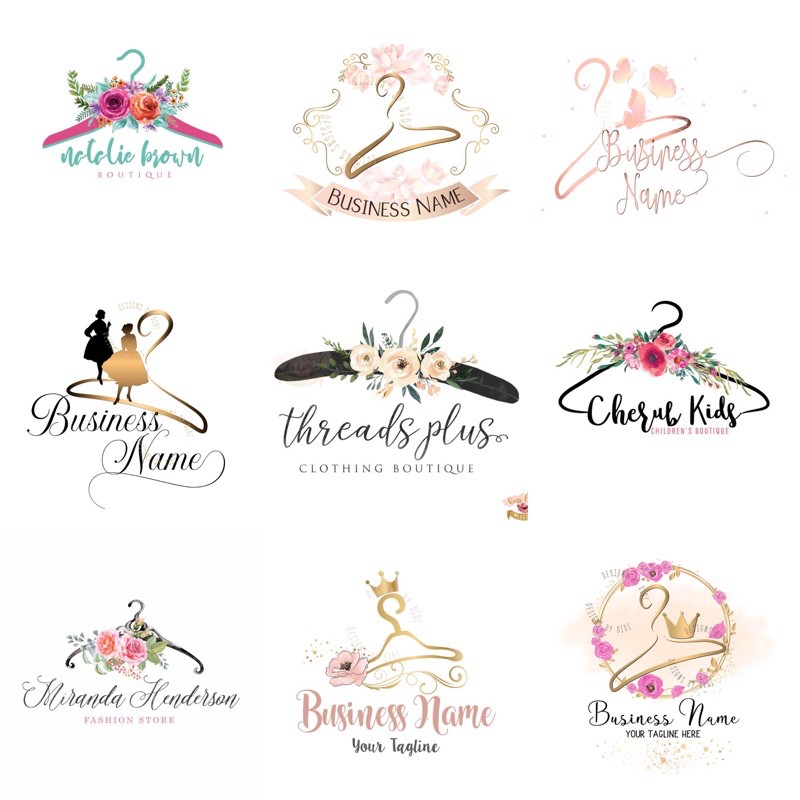 (DRAN HANGER) JASA DESIGN LOGO OLSHOP JASA DESAIN LOGO BISNIS JASA