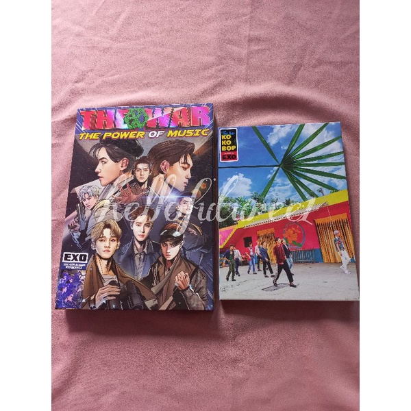 ALBUM EXO KOKOBOP THE WAR REPACKAGE POWER ( PC CHANYEOL)