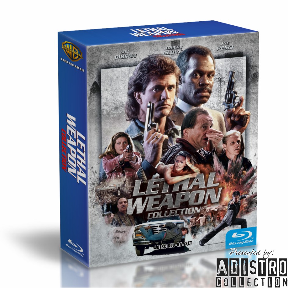 Jual Film Blu-Ray LETHAL WEAPON Edisi BOX SET COMPLETE | Shopee Indonesia