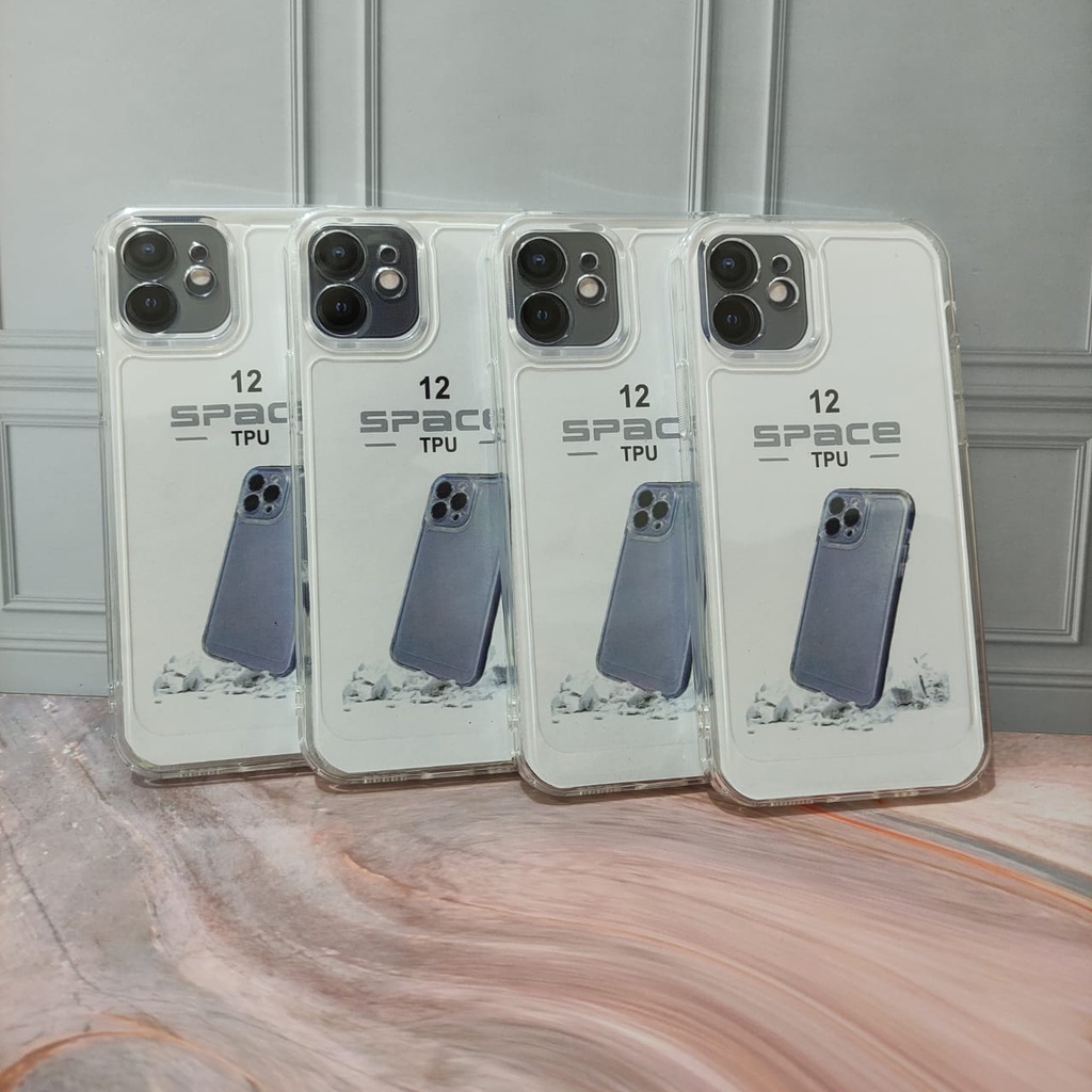 SoftCase For Ip 12 12 Pro 12 Pro Max Case Bening Clear SPACE TPU Jelly White_Cell