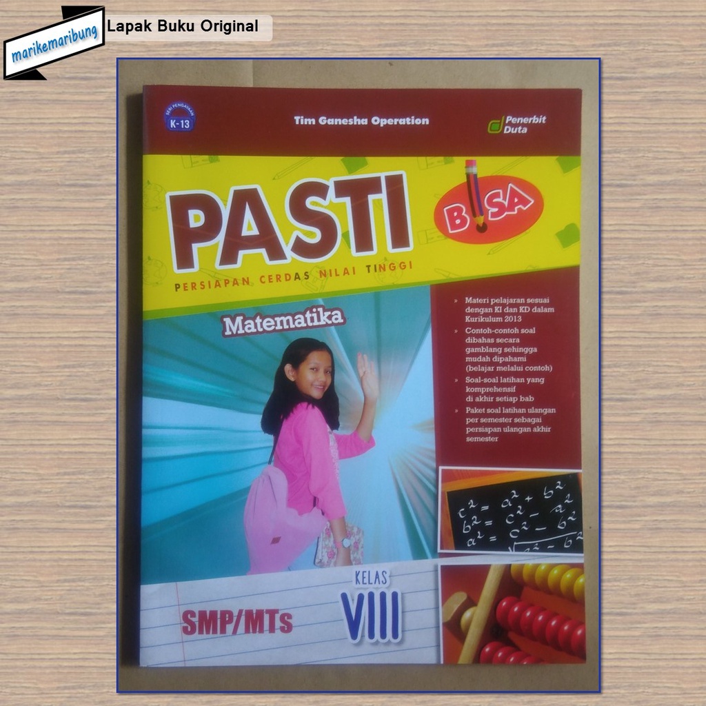 Buku Ringkasan Materi Matematika Kelas 8 SMP