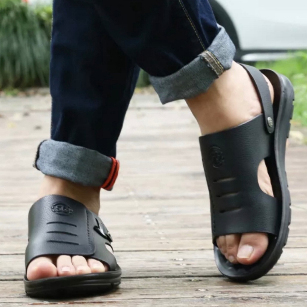 LUTTON - sandal pria casual - SANDAL PRIA LT 400