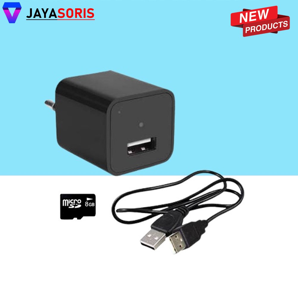 KAMERA MINI TERSEMBUNYI TANPA KABEL CAMERA PENGINTAI MINI HD TERSEMBUNYI PENGINTIP KECIL CCTV MODEL CHARGER KAMAR MANDI USB SPYCAM SPY CAMERA HIDDEN CAM MATA MATA JS43