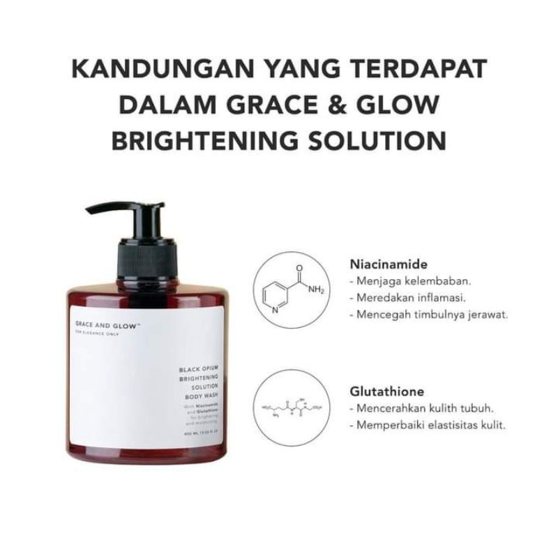 GRACE and GLOW body wash