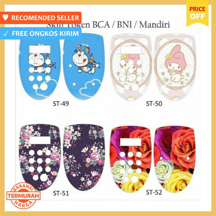 

Skin Token / Lucu Unik Keren Untuk Token Bca / Bni / Mandiri - Pengikat & Perekat - Stiker