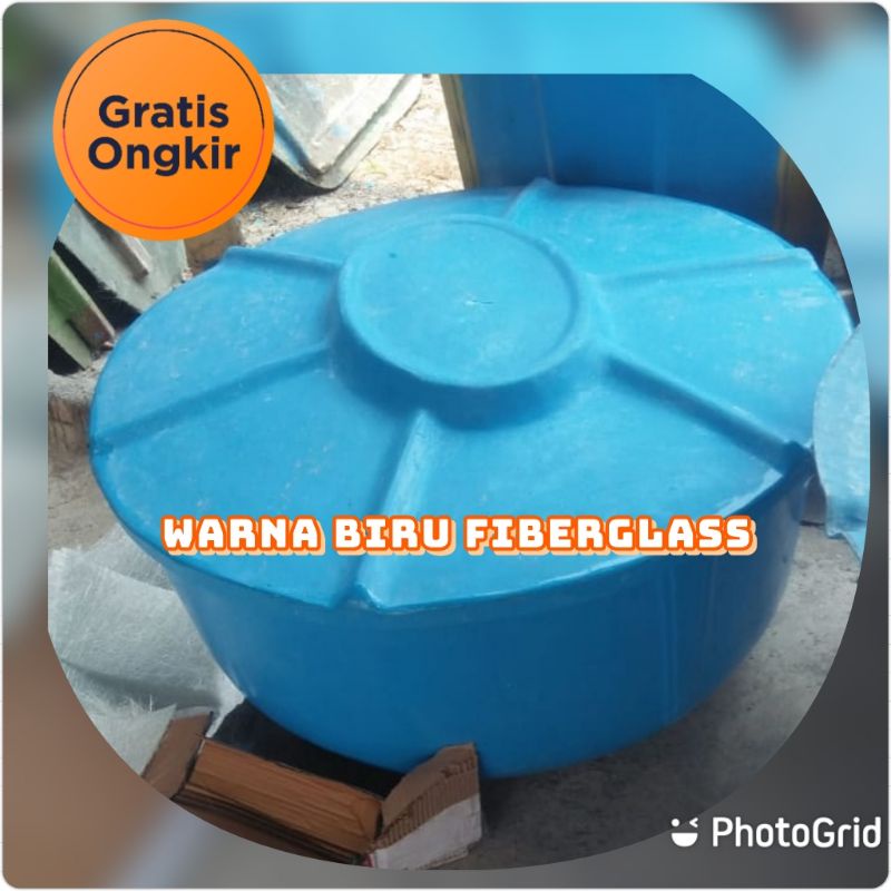 bak air fiberglass 200 liter