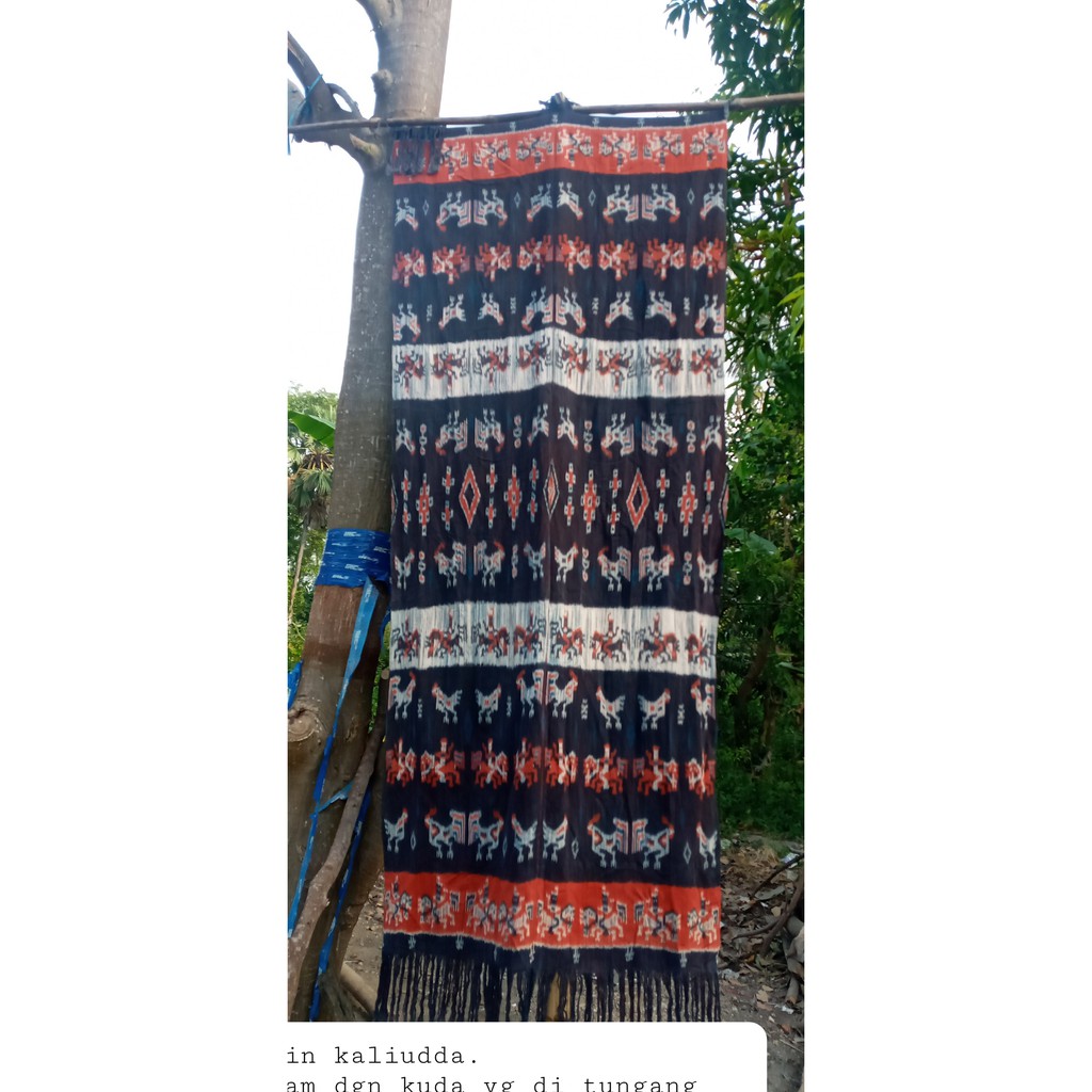 Kain Kali Udda Tenun Sumba Timur