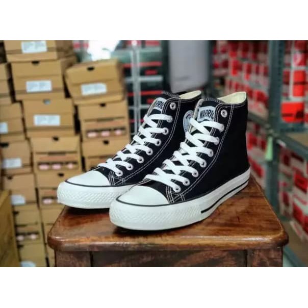 Sepatu Warrior Sparta Allstar HC / Sepatu Warrior Sparta Allstar Hitam