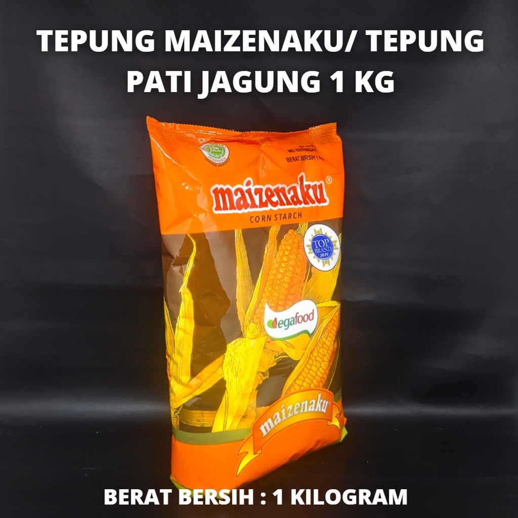 

Tepung Maizenaku Kemasan 1kg Tepung pati jagung corn strach 1 kg