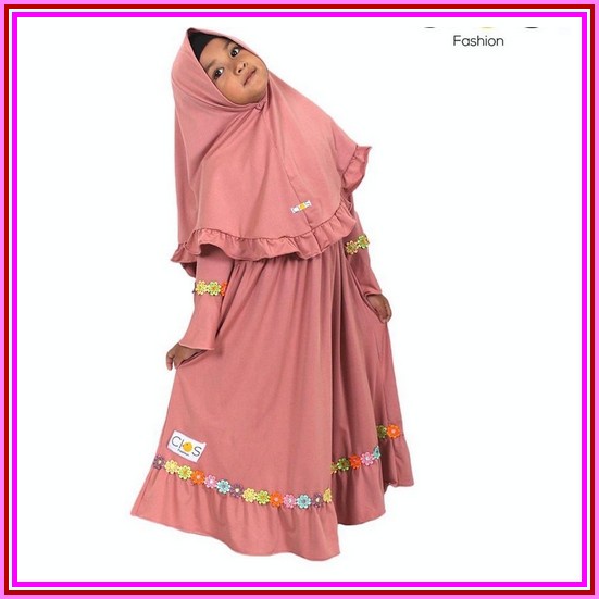 Gamis Twill Anak Lucu - Twill Balita - Gamis Anak - Gamis Twill Pekalongan Gamis Anak Annur/Renda Pe