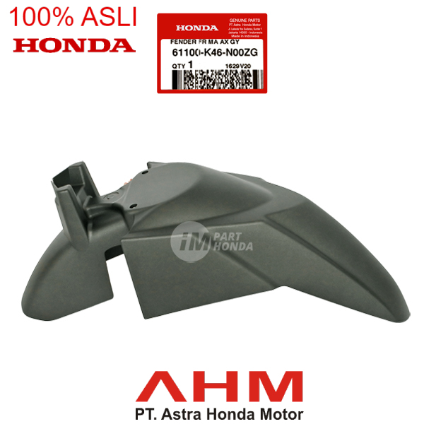 Slebor Spakbor Depan New Vario 110 Fi Esp Hitam Dof 61100-K46-N00ZG