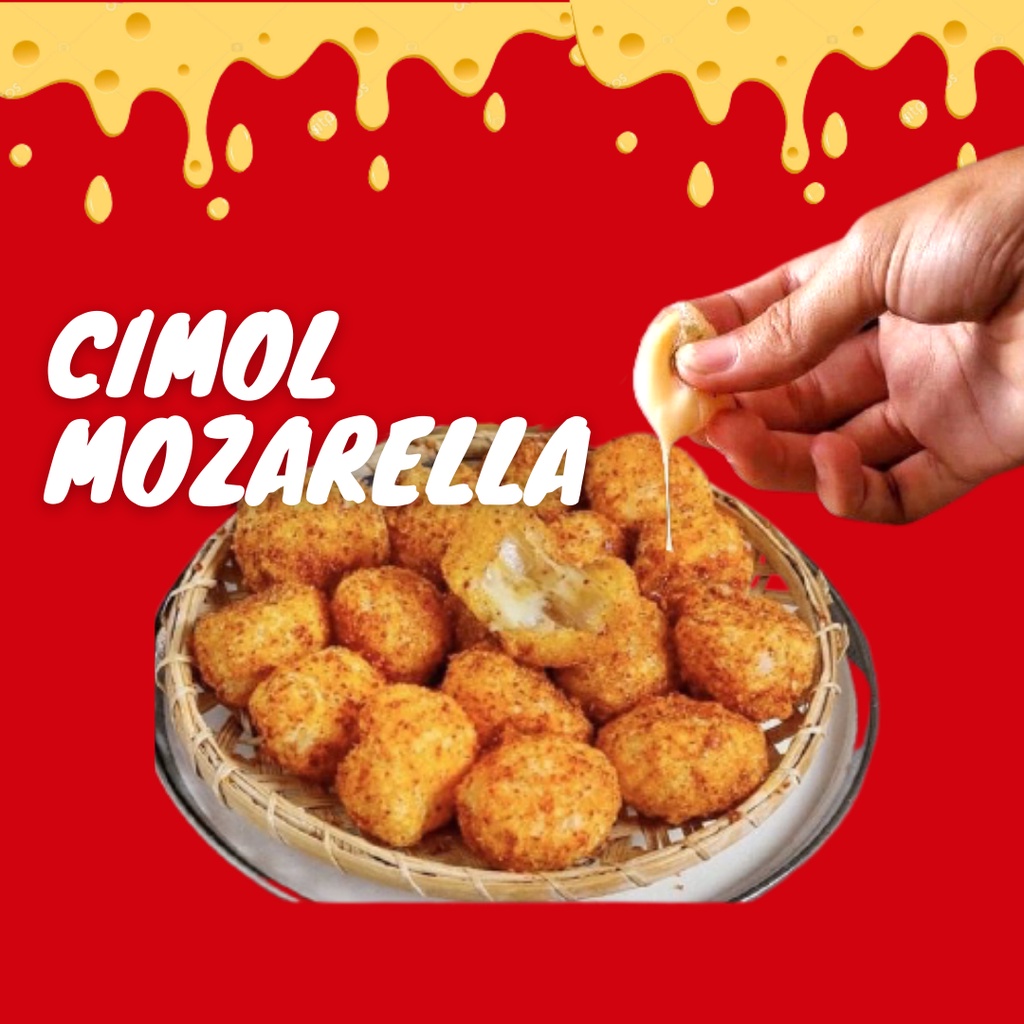 

(COD) CIMOL MOZARELLA MELTED FROZEN ISI 15PCS