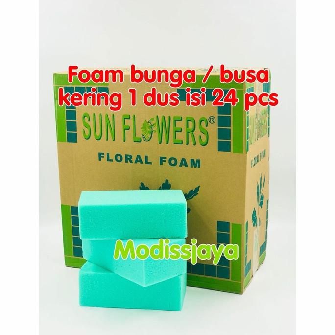 BISA COD Busa oasis bunga kering 1 dus