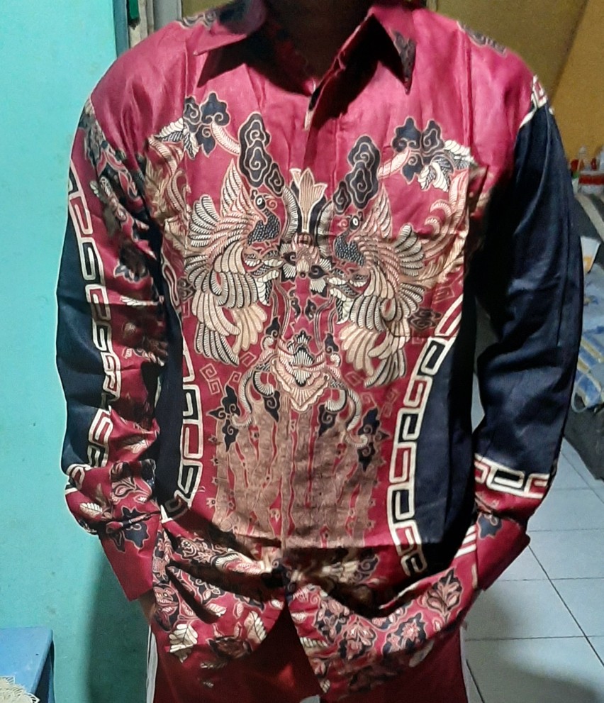 Batik Kalongan | Kemeja Batik Printing Lengan Panjang High Quality Motif Terbaru