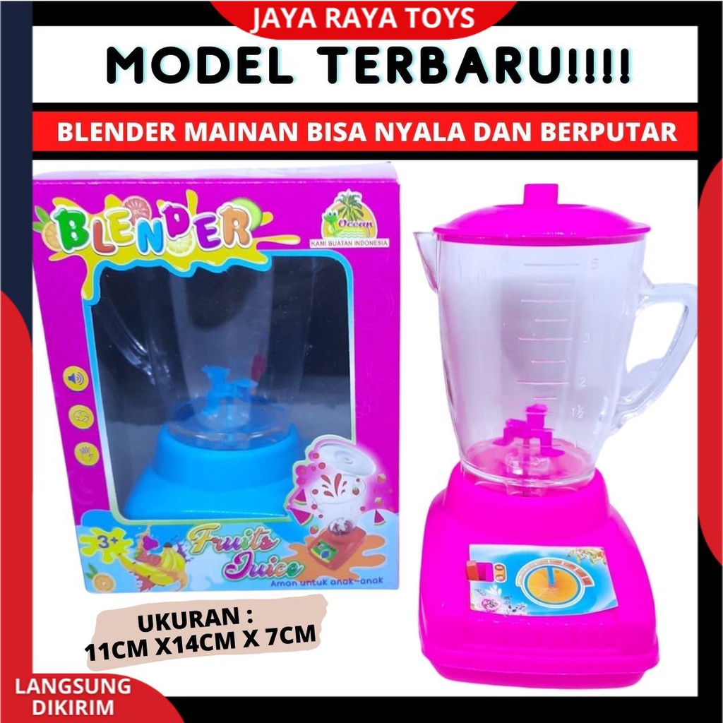 Mainan Edukasi Anak Cewek Blender Juicer / Mainan Anak Perempuan Mainan Masakan Kreatif Edukatif