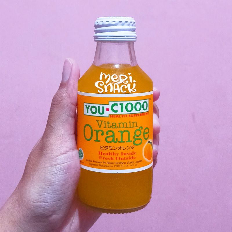 

You C1000 Minuman Vitamin C 140ml / Orange / Lemon / Apple / Mango