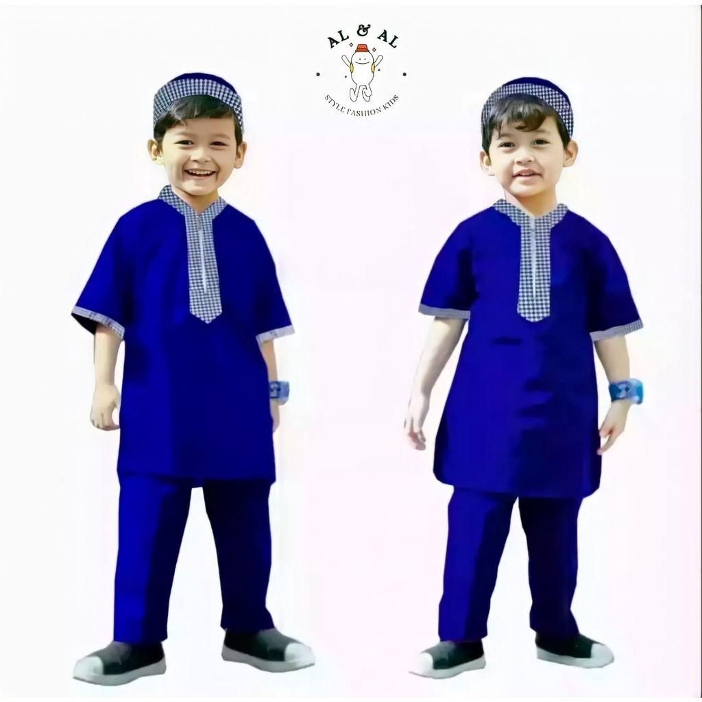 Pakain Koko Gamis Muslim Jubah Anak Laki Laki Model Koko Turki Usia 1-10 Tahun Terpopuler / Atasan D