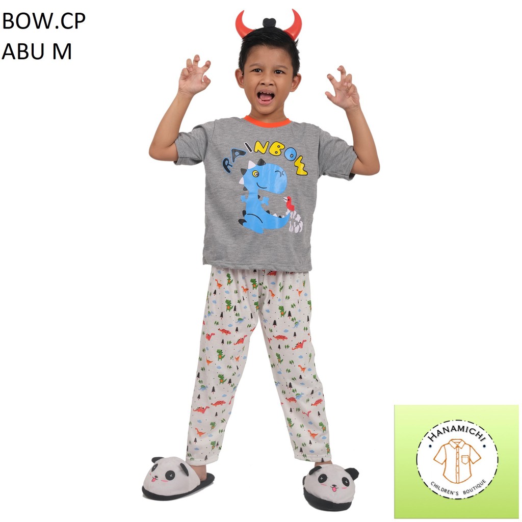 Hanamichi BOW.CP Baju Tidur Anak Lengan Pendek