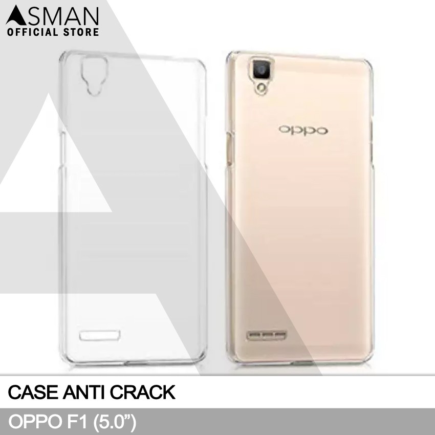 Anti Crack OPPO F1 (5.0&quot;) | Softcase Anti Bentur - Clear