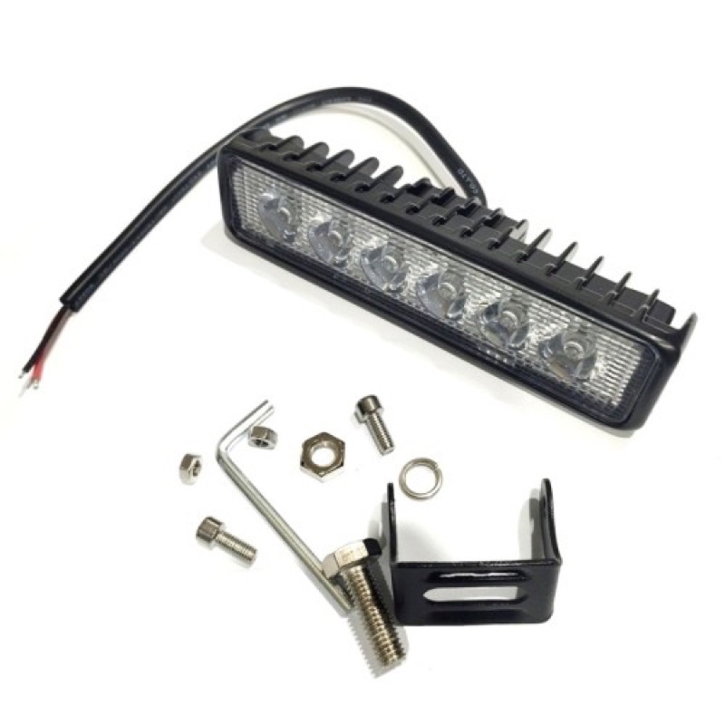 Lampu tembak sorot 2621 led 6 mata CR7