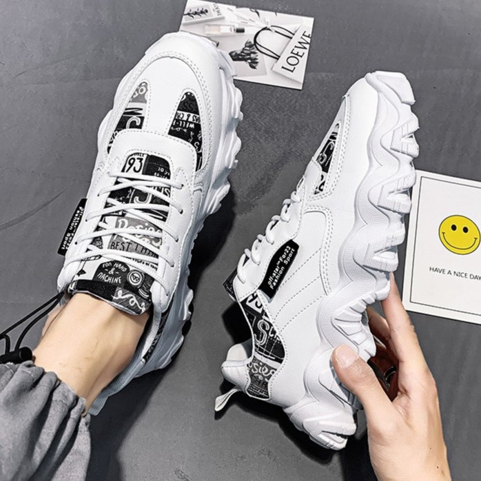 TBIG [COD] Sepatu Sneakers Pria FOR23 Sepatu Import Murah Pria Sekolah Kuliah Kerja