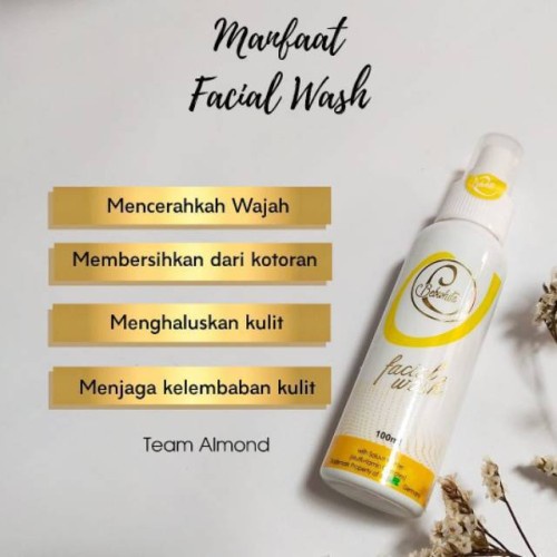 Bebwhite C BBC Facial Wash Sabun Pencuci Pembersih Wajah Muka Glowing Bersihkan Sisa Make Up