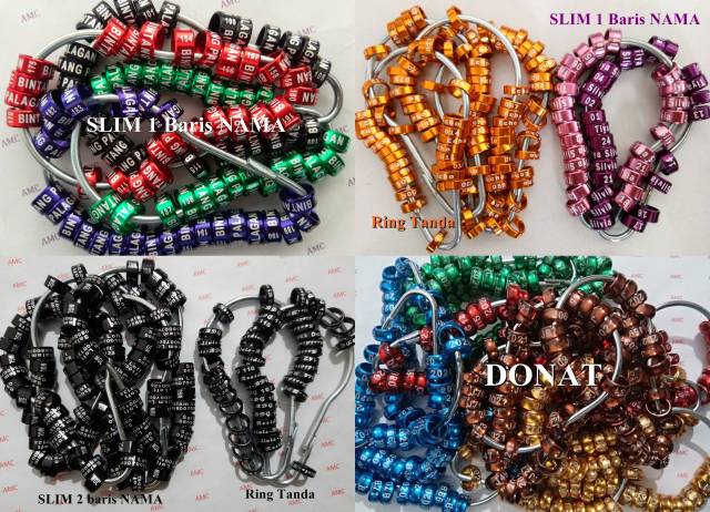 50 Pcs.. Ring Merpati SLIM