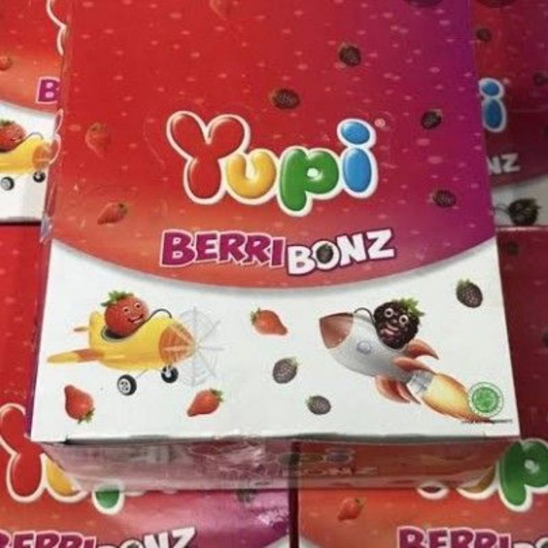 

Permen Yupi Berri Bonz isi 24 sachet