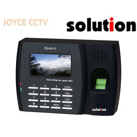 Mesin Absensi Solution X100 C Fingerprint Shopee Indonesia