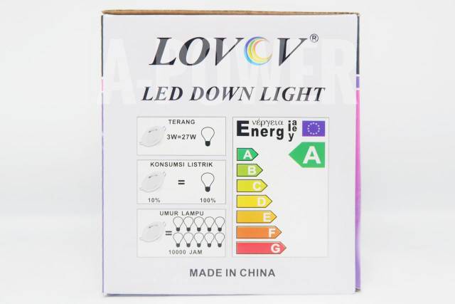 Lovov - LED Downlight 3W (Putih)