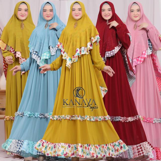 GAMIS SET SYAR'I - AISYAH SYAR'I ORIGINAL KANAYA