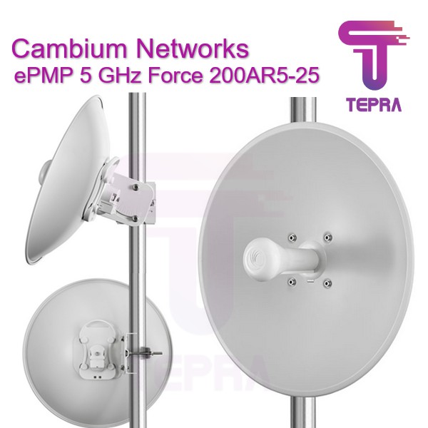 Cambium EPMP 5 GHz Force 200 AR5-25 High Gain Radio