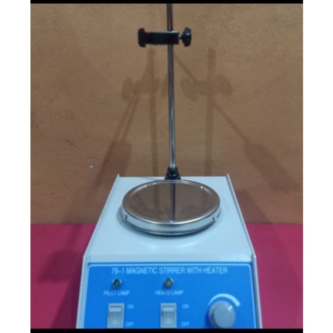 Hotplate Hot Plate Magnetic Stirer 79-1 termasuk Magnetic Stirer Bar