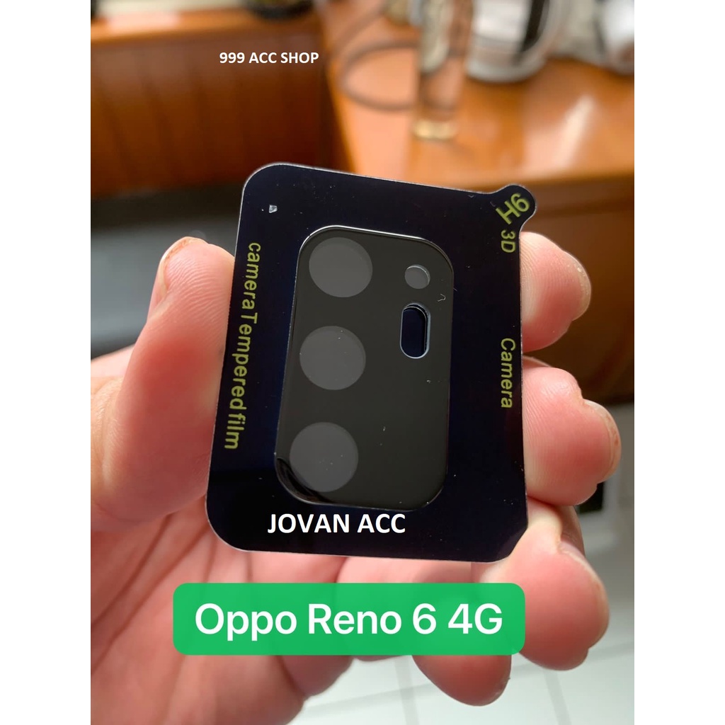 OPPO RENO 6 4G RENO 6 5G RENO 5F RENO 5 RENO 5 5G RENO 4F TEMPRED GLASS KAMERA PREMIUM BLACK FULL FRAME, TEMPERED PELINDUNG KAMERA BELAKANG FULL COVER LENS PROTECT CAMERA