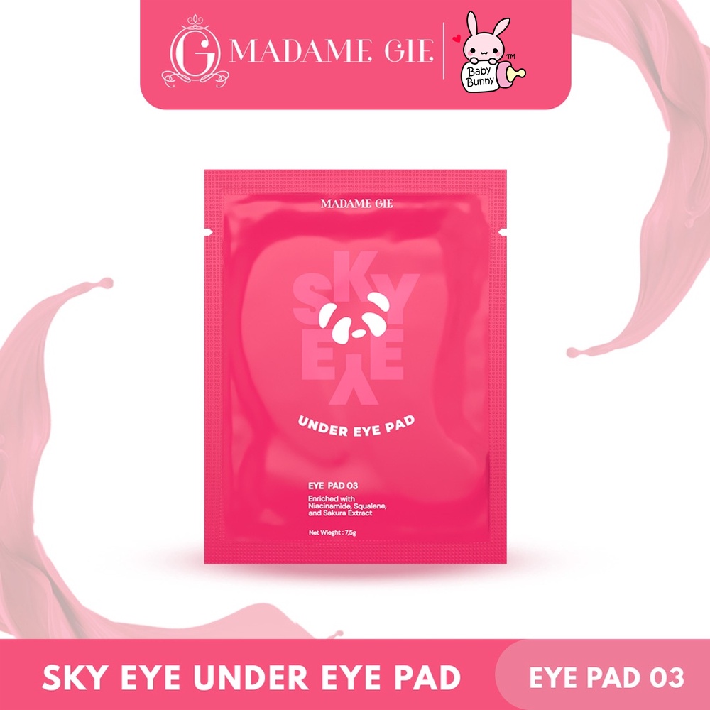 ❤ BELIA ❤ MADAME GIE Sky Eye Under Eye Pad | Eye Mask | Masker Mata