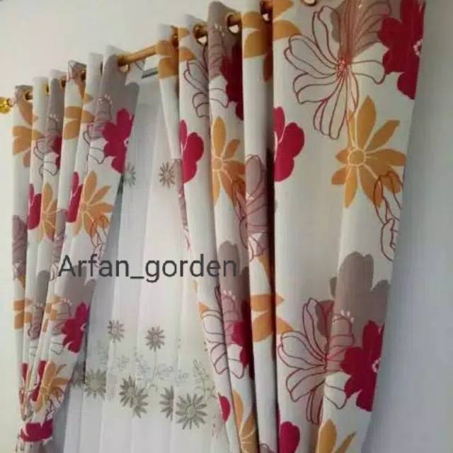 GORDEN/GORDYN BLACKOUT BUNGA MERAH