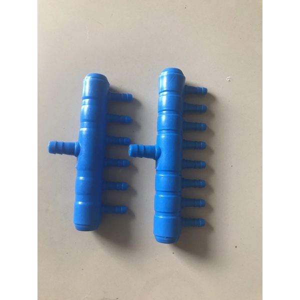 pipa pembagi cabang untuk air pump aerator 6 & 8 output