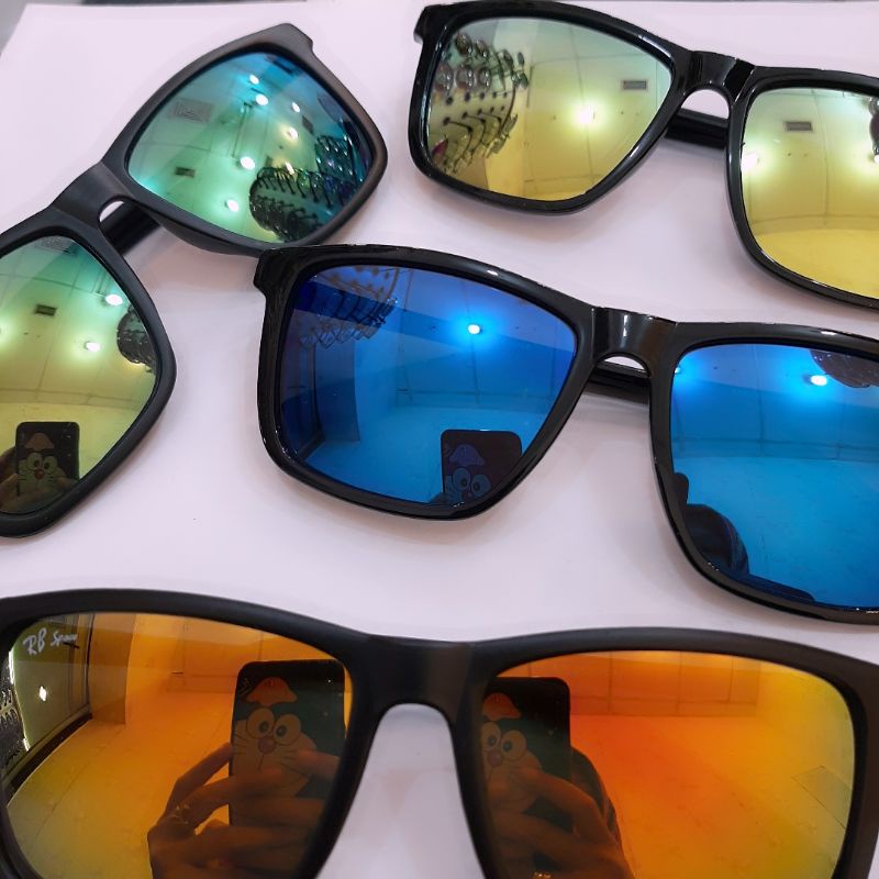 KACAMATA HITAM RV/ KACAMATA HITAM/ KACAMATA WARNA PELANGI NS114/KACAMATA KOTAK BESAR