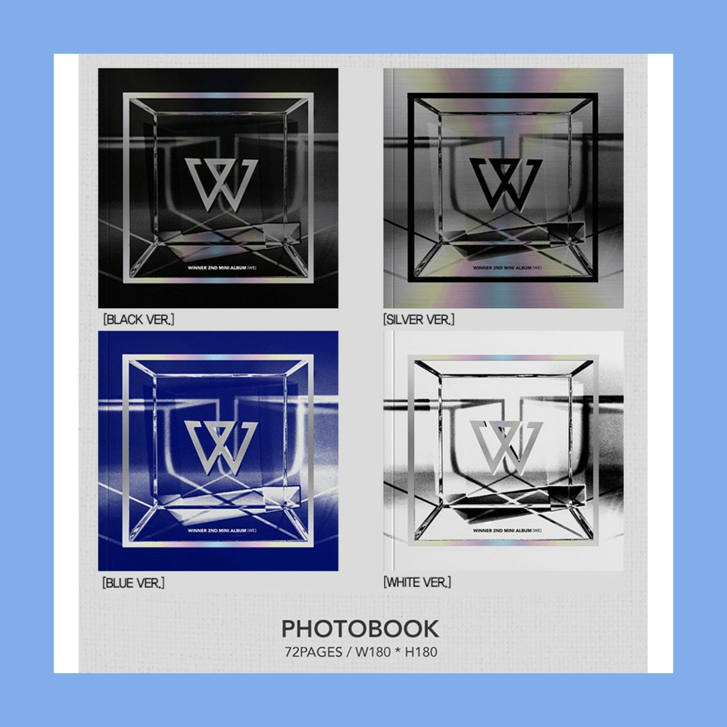 WINNER ALBUM OFFICIAL - KPOP ALBUM OFFICIAL - WINNER WE MINI ALBUM VOL. 2 OFFICIAL