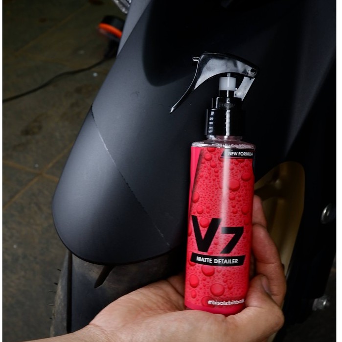 Perawatan Cat Doff Matte Mobil Motor by Mizu Shield V7 Matte Detailer-1
