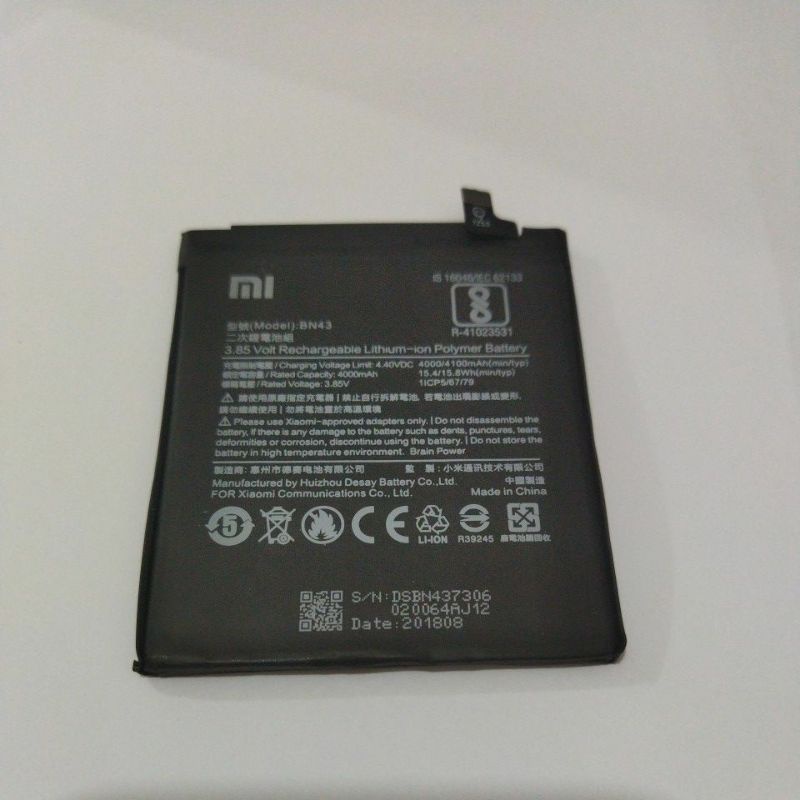 Batrai batre Xiaomi BN43  original