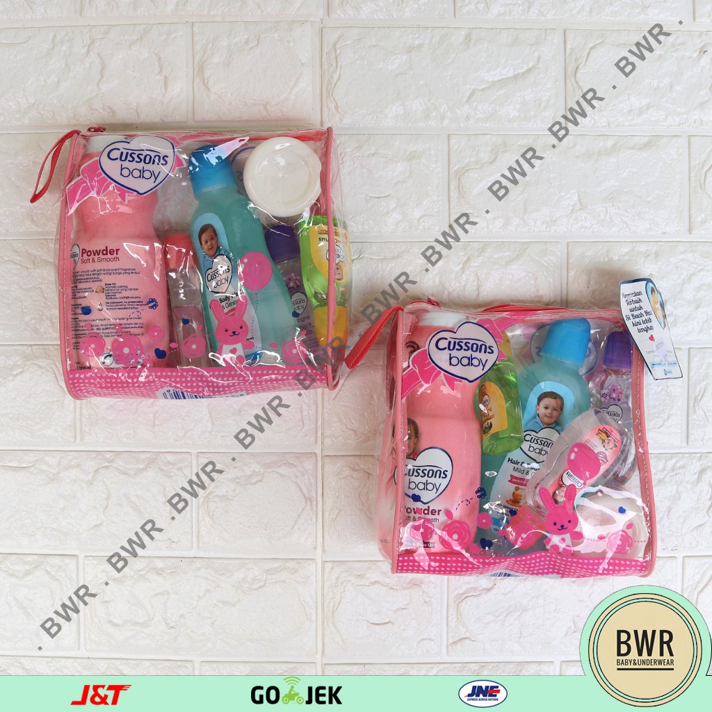 Cussons Baby Gift COMPLETE  Essential Pack Bag | Paket Cussons Besar  Paket Perawatan Mandi Bayi | Bwr