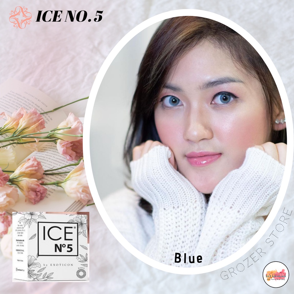 SOFTLENS ICE NO. 5 BY EXOTICON - MINUS - 6.50 S.D - 10.00